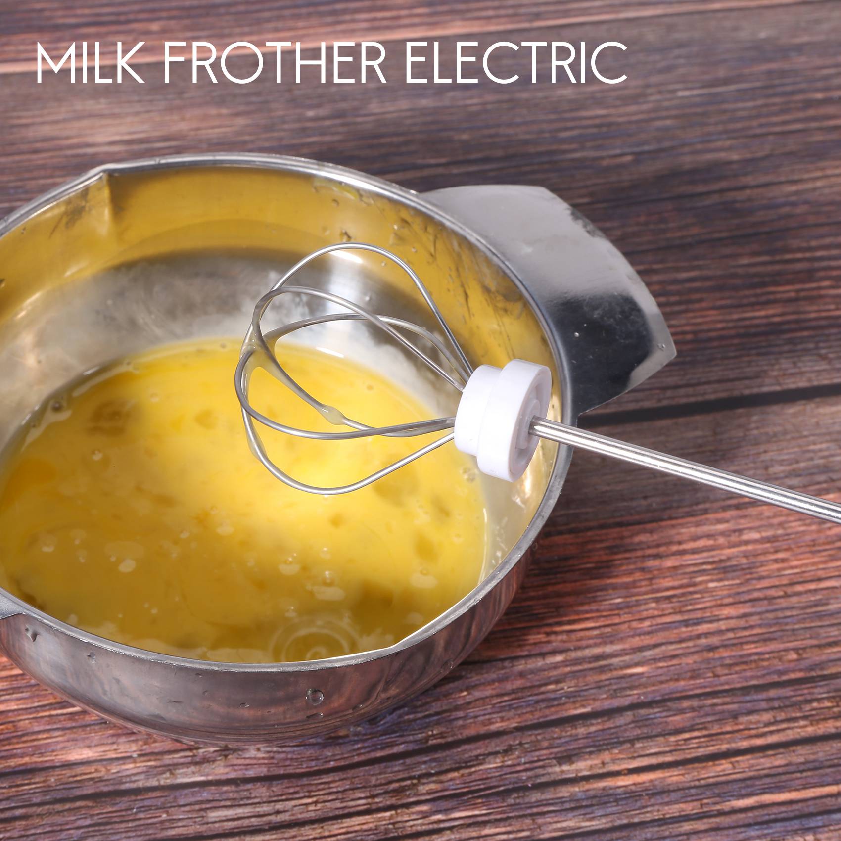 Electric Milk Frother Handheld - [B25B!] Şarj Edilebilir Elektrikli Süt Köpürtücü,