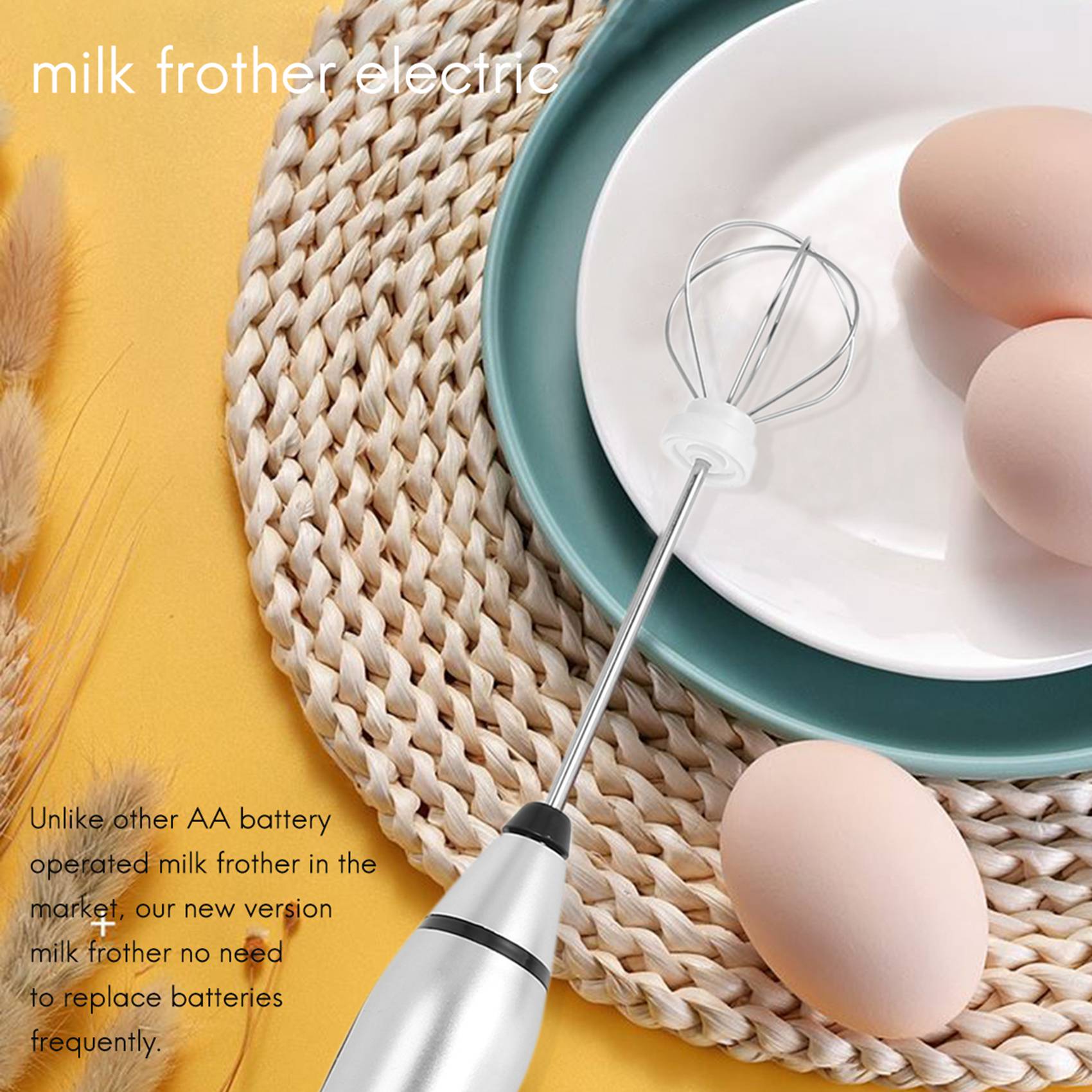 [B25B!] Şarj Edilebilir Elektr - Electric Milk Frother Handheld incelemesi ve fiyatı