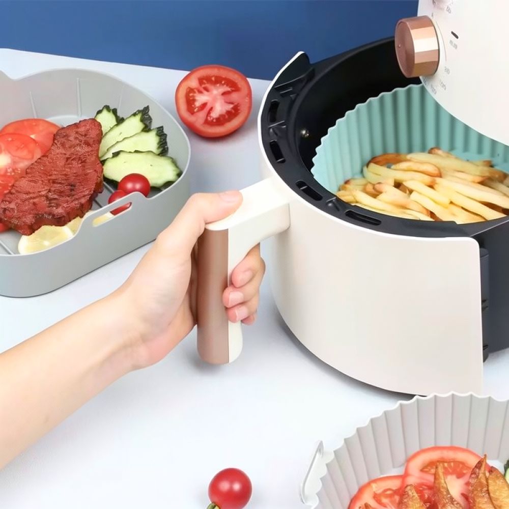 Kare Şeklinde Silikon Air Frye - Air Fryer Silicone Pot Liner incelemesi ve fiyatı