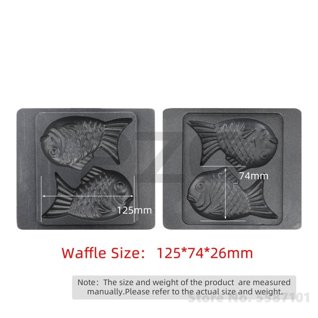 Paslanmaz Çelik Gaz Taiyaki Ma - Mini Waffle Maker Machine incelemesi ve fiyatı
