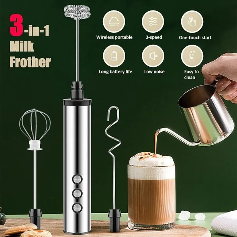 3'ü 1 Arada Elektrikli El Tipi - Electric Milk Frother Handheld incelemesi ve fiyatı
