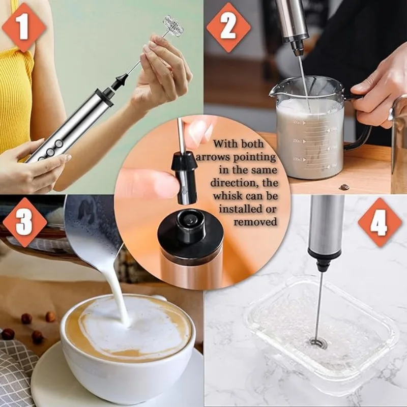 3'ü 1 Arada Elektrikli El Tipi - Electric Milk Frother Handheld incelemesi ve fiyatı