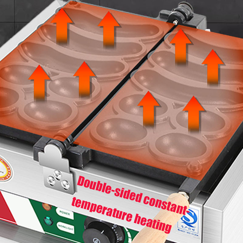 4 Delikli 110V/220V Yapışmaz Y - Mini Waffle Maker Machine incelemesi ve fiyatı